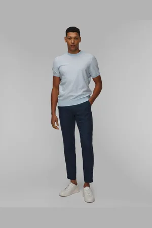 HUGO BOSS Pantalon en lin pour hommes Hugo C-Genius