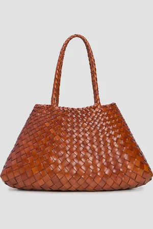 Dragon Diffusion Sac en cuir tressé Santa Croce Big