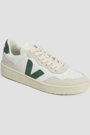 Veja Chaussures en cuir blanches pour hommes V-90