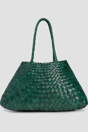 Dragon Diffusion Sac en cuir tressé Santa Croce Big