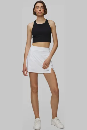 Casall Jupe de tennis pour femmes Court Court Slit Skirt