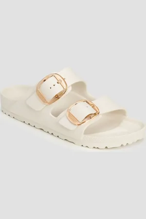 Birkenstock Sandales blanches pour femmes Arizona Big Buckle EVA