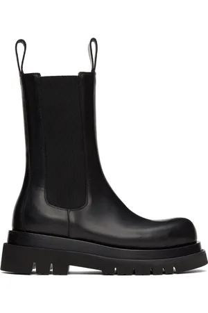 Bottega Veneta Bottes chelsea Lug noires