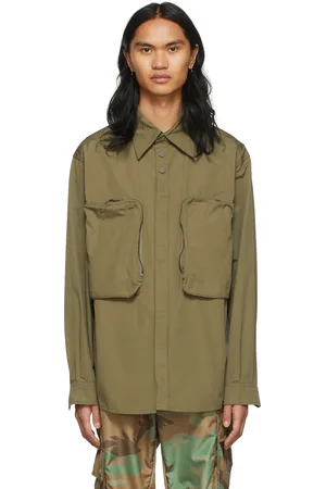 Dolce & Gabbana Chemise kaki Reborn To Live