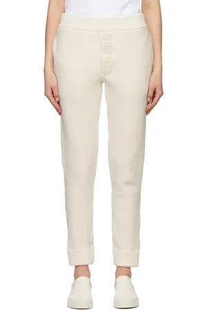 The Row Pantalon de survêtement Ginzena blanc cassé
