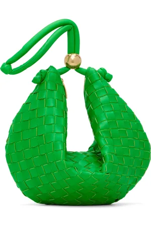Bottega Veneta Pochette Turn verte