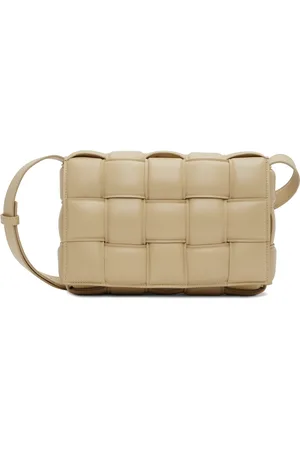 Bottega Veneta Sac à bandoulière rembourré Cassette beige