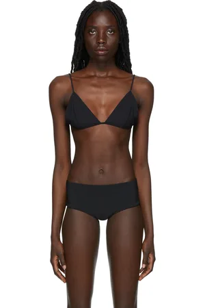 The Row Haut de bikini Fotini noir exclusif à SSENSE