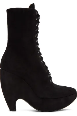 Alaïa Bottes Plexi noires