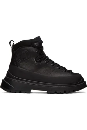 Canada Goose Bottes Journey noires à laçage