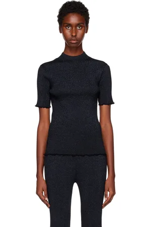 3.1 Phillip Lim T-shirt marbré bleu marine