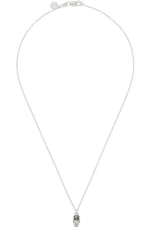 Stolen Girlfriends Club Collier graphique argenté exclusif à SSENSE