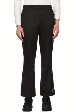 C2H4 Pantalon de détente étagé Fairshaped noir à panneaux