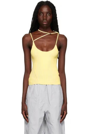 Paris Georgia Camisole asymétrique jaune