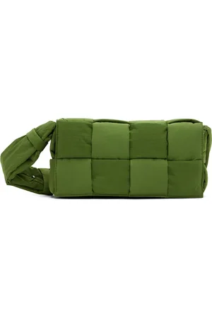 Bottega Veneta Sac rembourré Tech Cassette kaki