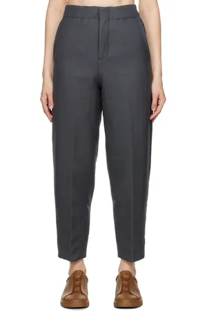 Ermenegildo Zegna Pantalon de détente gris