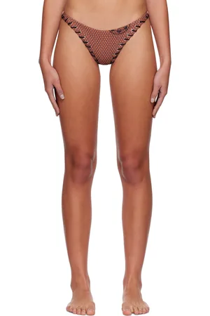 Miaou Culotte de bikini Rio brune