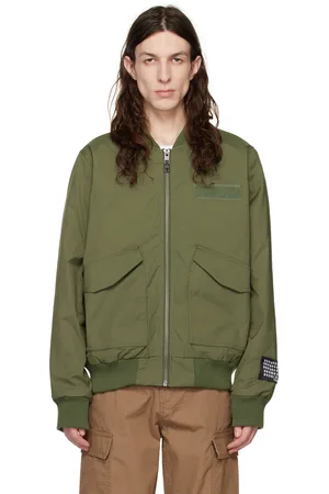 KSUBI Blouson aviateur Royalty kaki exclusif à SSENSE