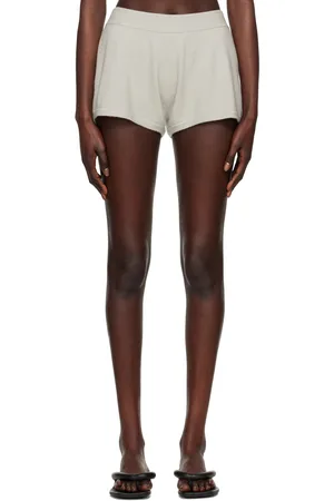 Frenckenberger Short taupe en cachemire