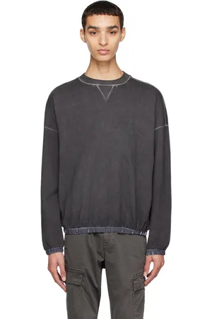 HUGO BOSS Pull molletonné Wetechy noir