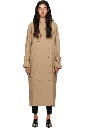 Totême Trench surdimensionné kaki