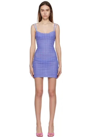 Miaou Robe courte Anya mauve
