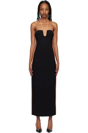 Paris Georgia Robe midi Nassia noire