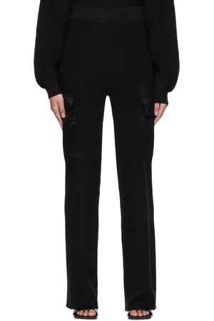 REMAIN Birger Christensen Pantalon de détente droit noir
