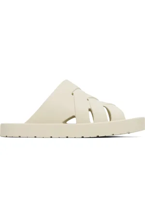 Bottega Veneta Sandales à enfiler blanc cassé