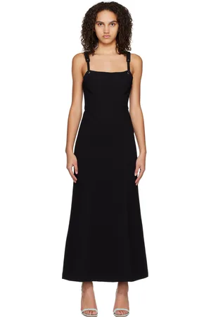 Paris Georgia Robe midi Lottie noire