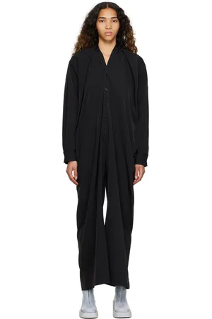 Maison Margiela Combinaison noire à boutons