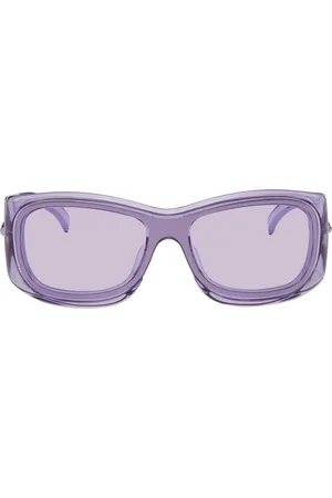 Givenchy Lunettes de soleil rectangulaires mauves