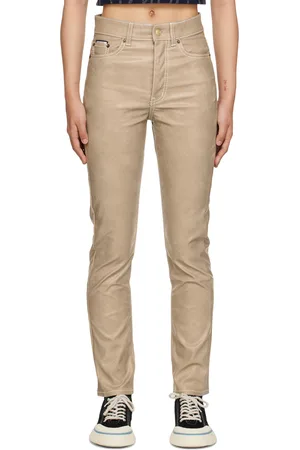 Eytys Jean Solstice taupe en cuir synthétique
