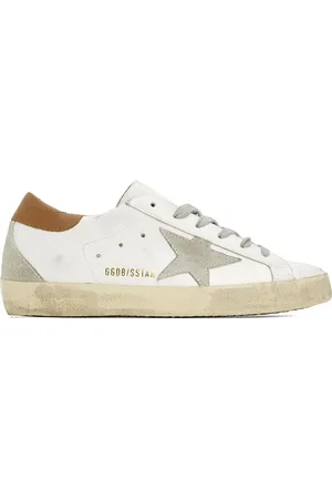 Golden Goose Baskets Super-Star Classic blanc et brun