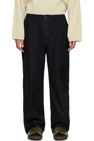 COMMAS Pantalon noir à cordon coulissant