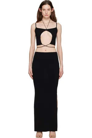 AYA MUSE Robe longue Mloko noire