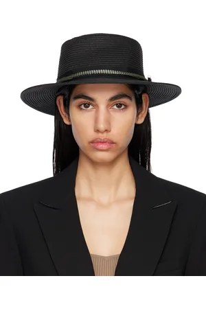 RAG&BONE Chapeau de plage Somer noir