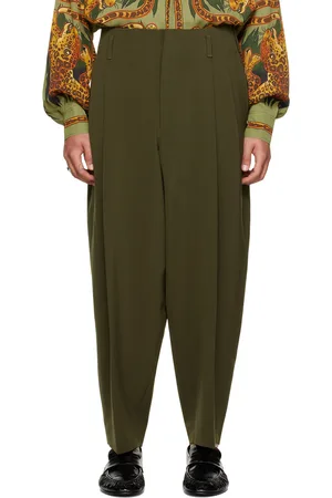 LU’U DAN Pantalon ample Bontan kaki