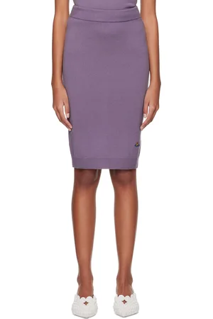 Vivienne Westwood Jupe midi Bea mauve