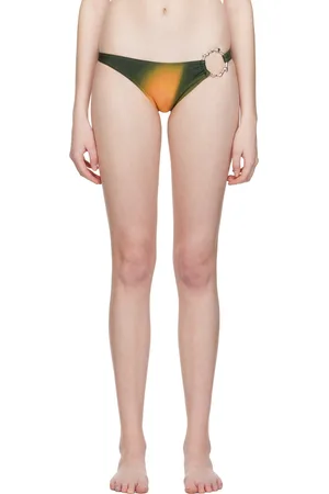 Miaou Culotte de bikini Maya verte édition Hannah Jewett
