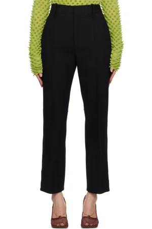 Bottega Veneta Pantalon ajusté noir