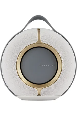 Devialet Haut-parleur intelligent sans fil Mania Opéra de Paris argenté et doré