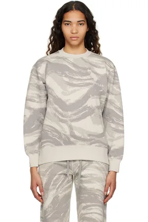 Moncler Pull molletonné gris à motif imprimé - 4 Moncler HYKE