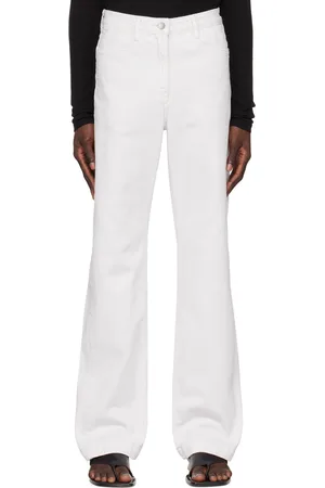 Low Classic Jean blanc cassé à cinq poches