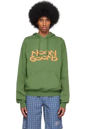 NOON GOONS Pull à capuche Darkness vert