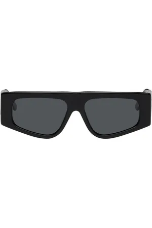 Filippa K Lunettes de soleil angulaires noires