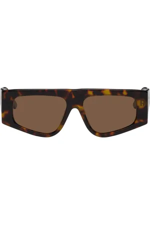 Filippa K Lunettes de soleil angulaires écailles de tortue
