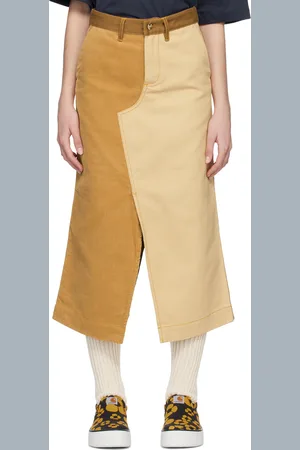 Marni Jupe midi brune édition Carhartt WIP