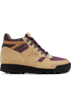 New Balance Bottes Rainier brun clair et bourgogne édition ALD