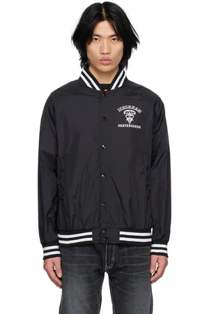 ICECREAM Blouson aviateur noir à imprimé
